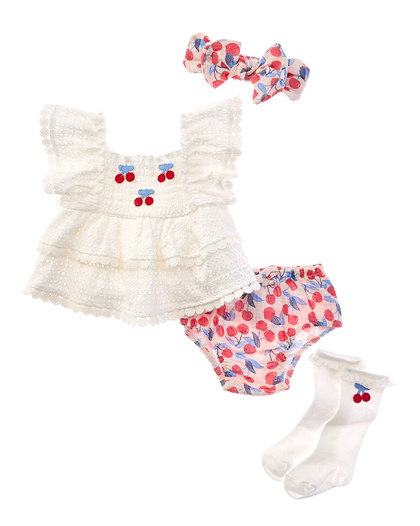Rachel Zoe 4Pc Top & Short Set