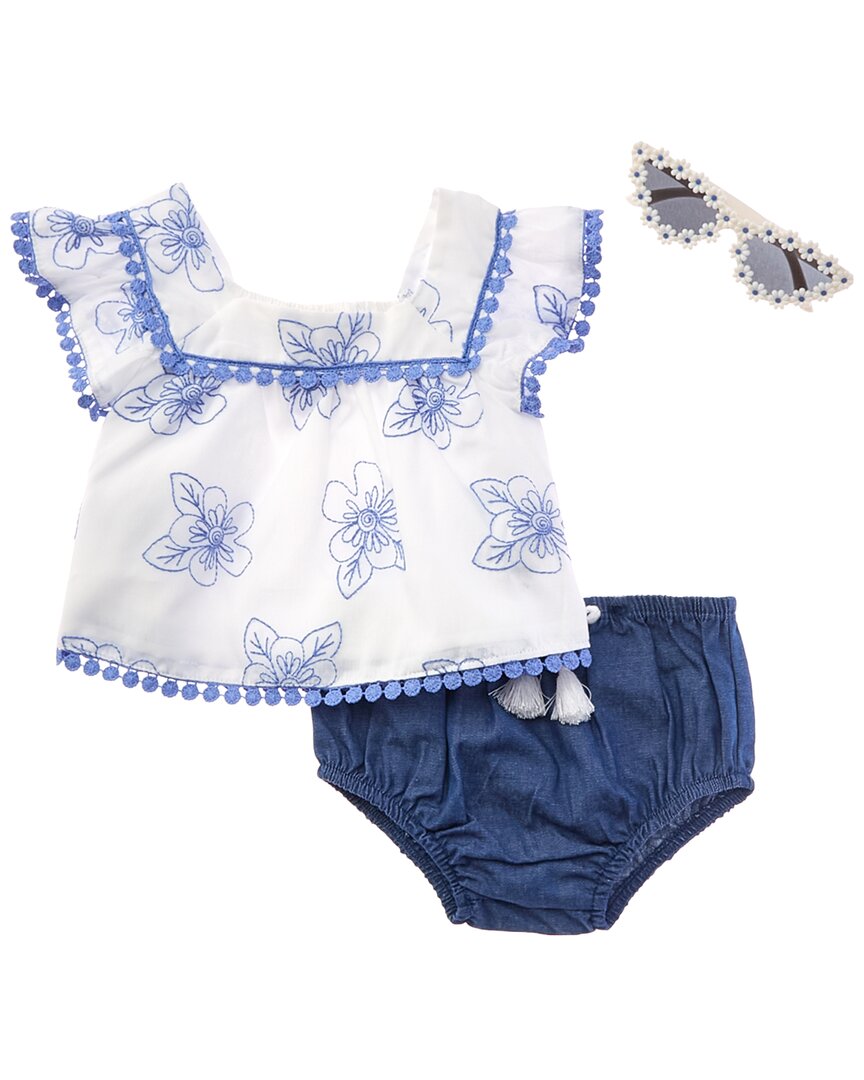 Rachel Zoe 3Pc Top & Short Set