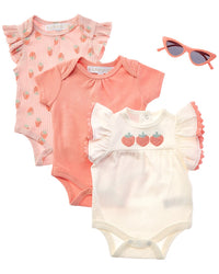 Rachel Zoe 3Pc Bodysuit Set