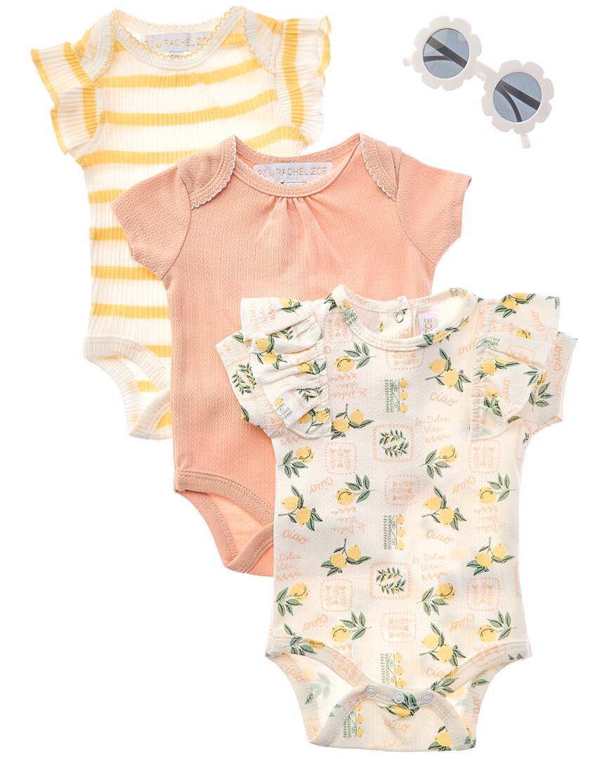 Rachel Zoe 3Pc Bodysuit Set