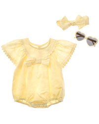 Rachel Zoe 3Pc Romper Set