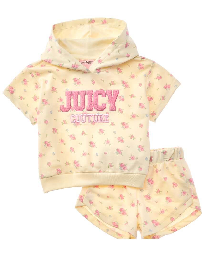 Juicy Couture 2Pc French Terry Top & Short Set