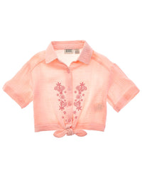 Scotch & Soda Flowy Knotted Shirt