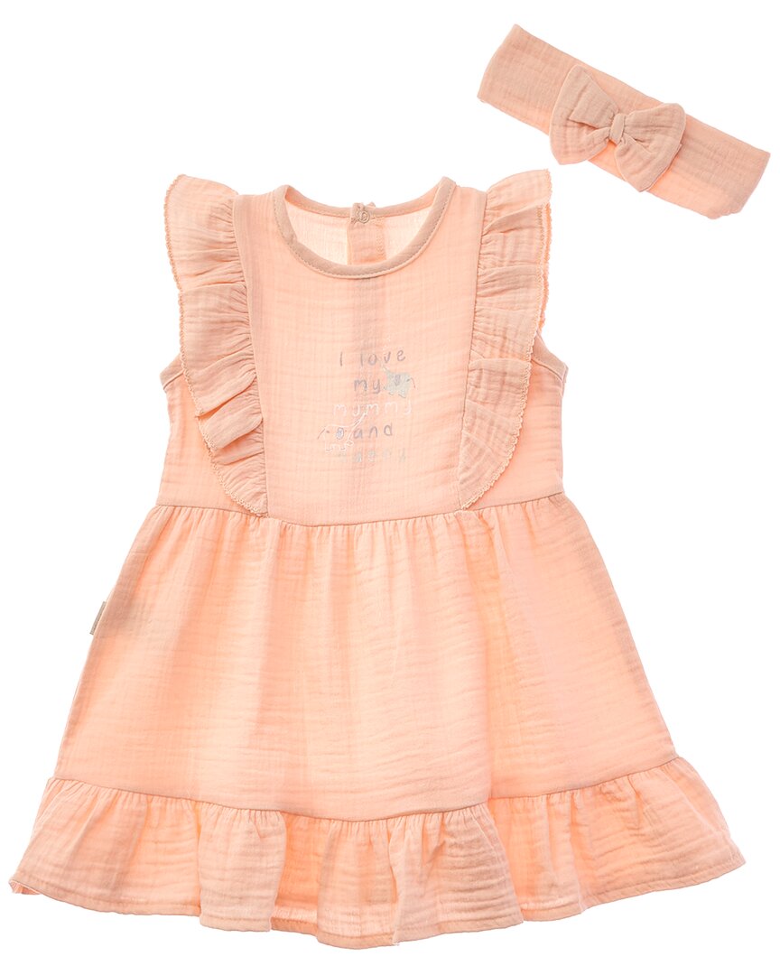 Andywawa Love Family Muslin Dress & Headband Set