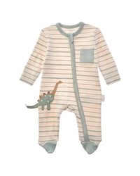 Andywawa Dino Dreams Zip-Up Bodysuit