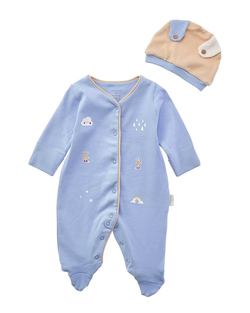 Andywawa Cloudy Cuddles Romper Duo