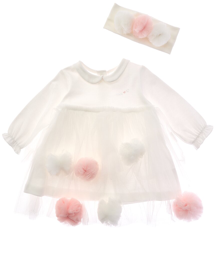 Andywawa Love Pom Dress & Headband Set