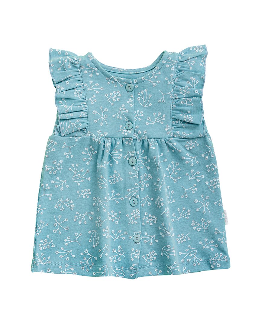 Andywawa Floral Print Ruffle Dress