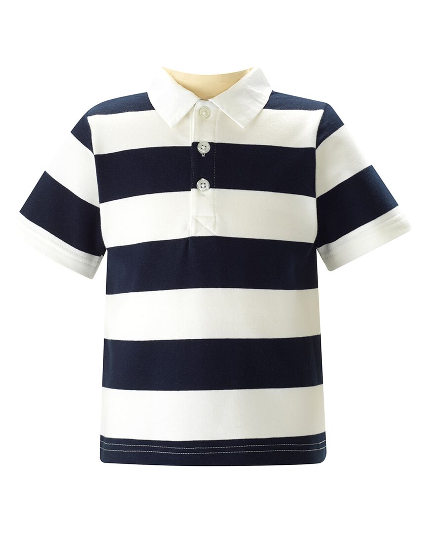Rachel Riley Maxi Stripe Polo Shirt
