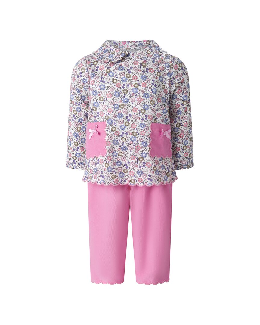 Rachel Riley 2Pc Floral Trouser & Top Set