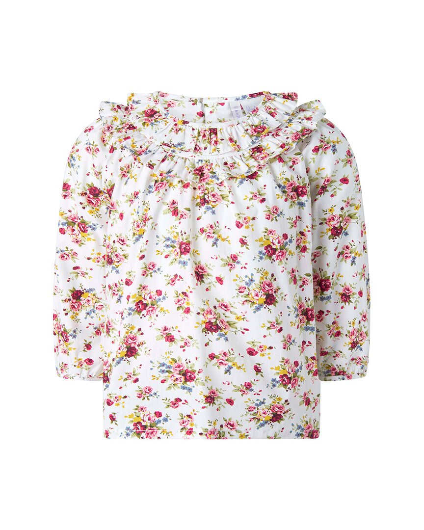 Rachel Riley Bouquet Frill Blouse