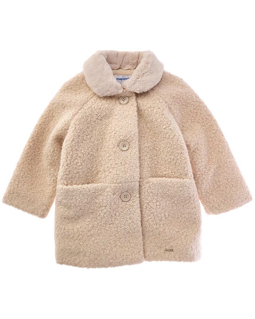 Mayoral Baby Terry Cloth Coat