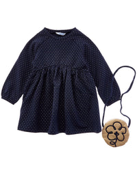 Mayoral Fleece Dress & Handbag