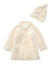 Mayoral Newborn Knit Coat