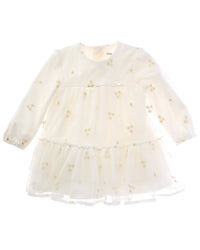 Mayoral Newborn Embroidered Dress