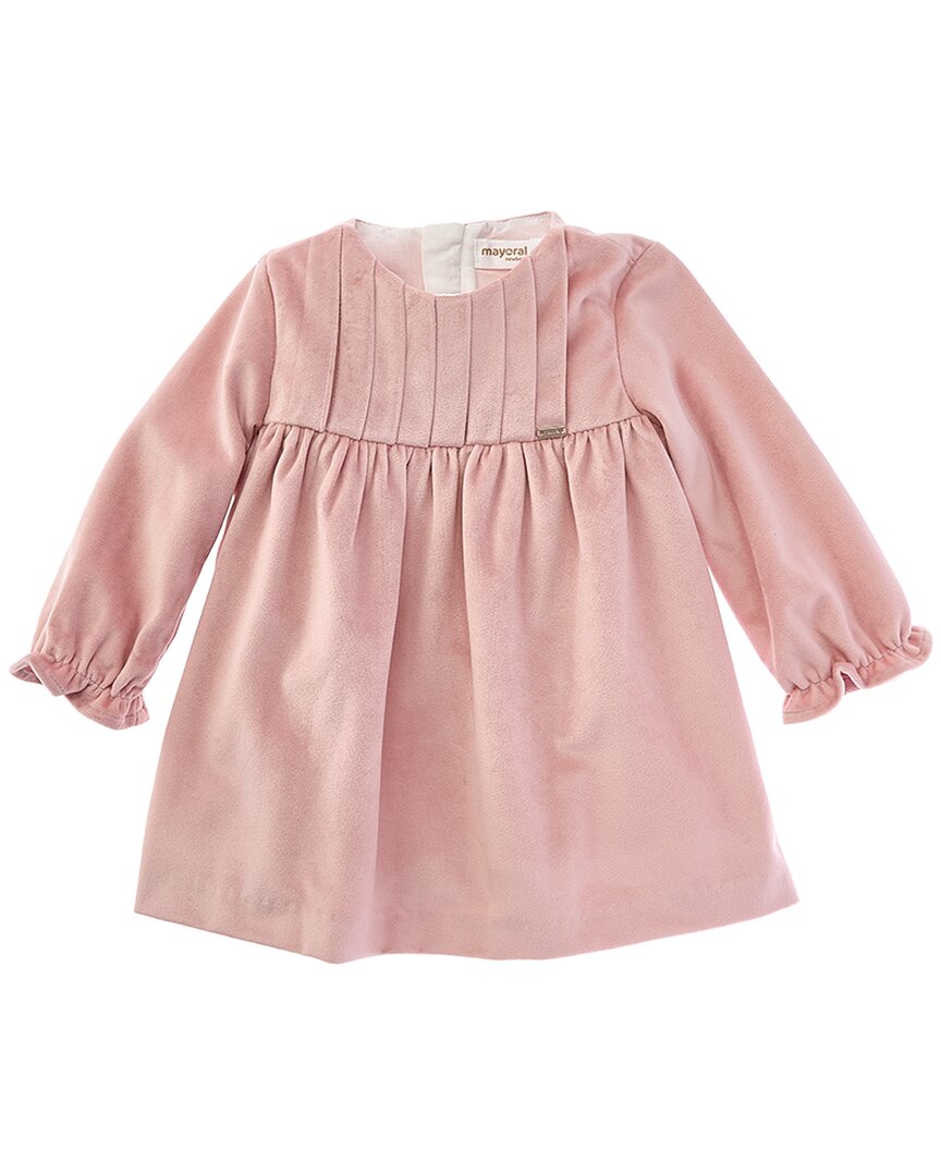 Mayoral Newborn Velvet Dress