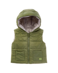 Mayoral Reversible Printed Padded Gilet