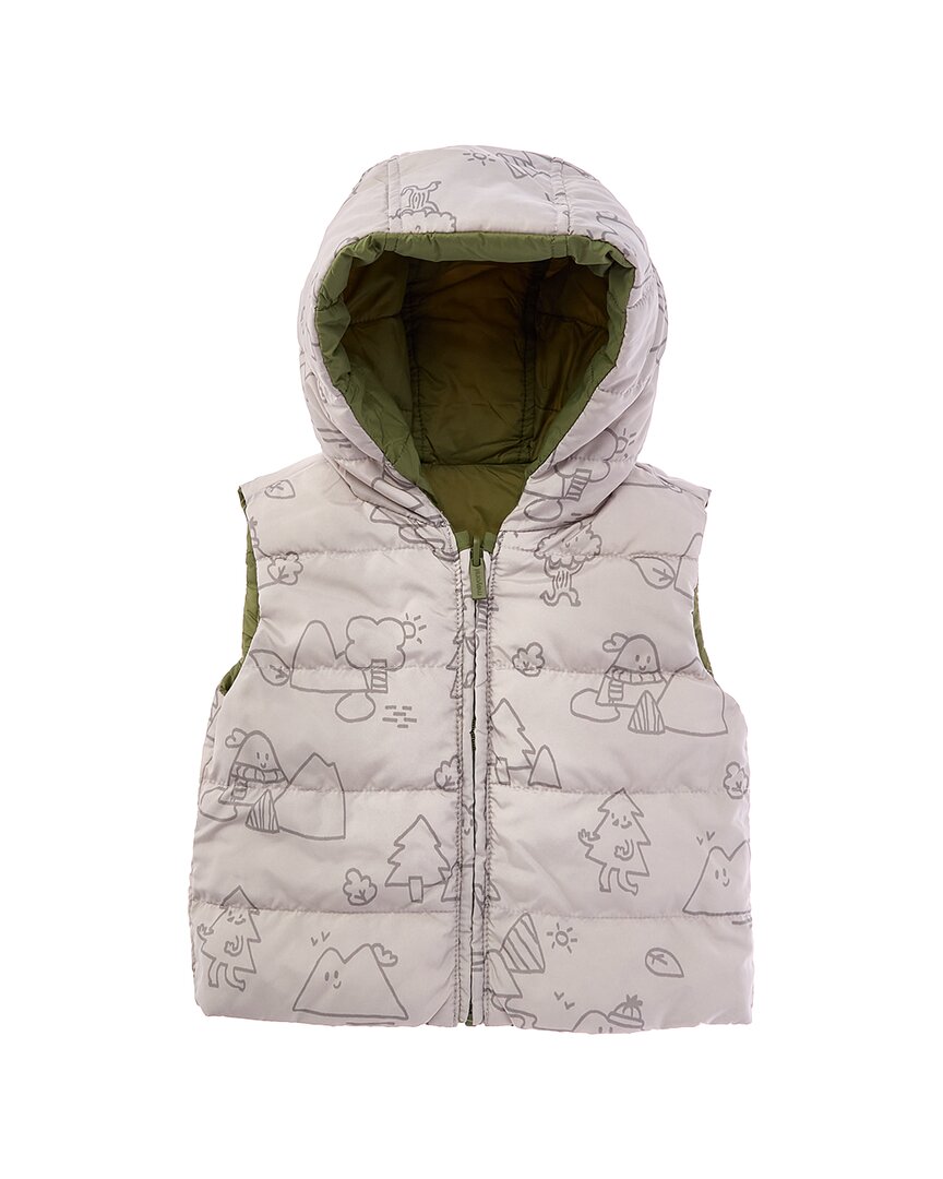 Mayoral Reversible Printed Padded Gilet