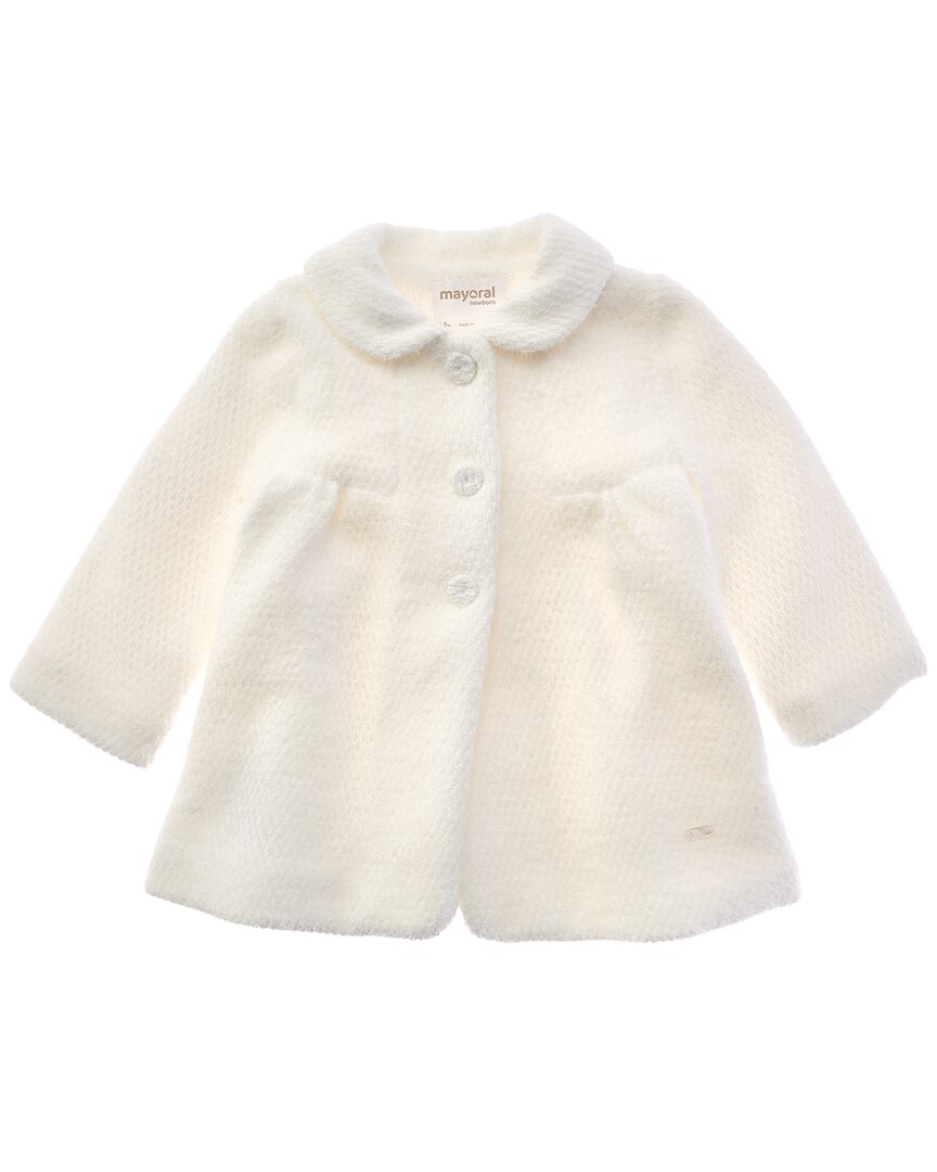 Mayoral Newborn Terry Cloth Coat