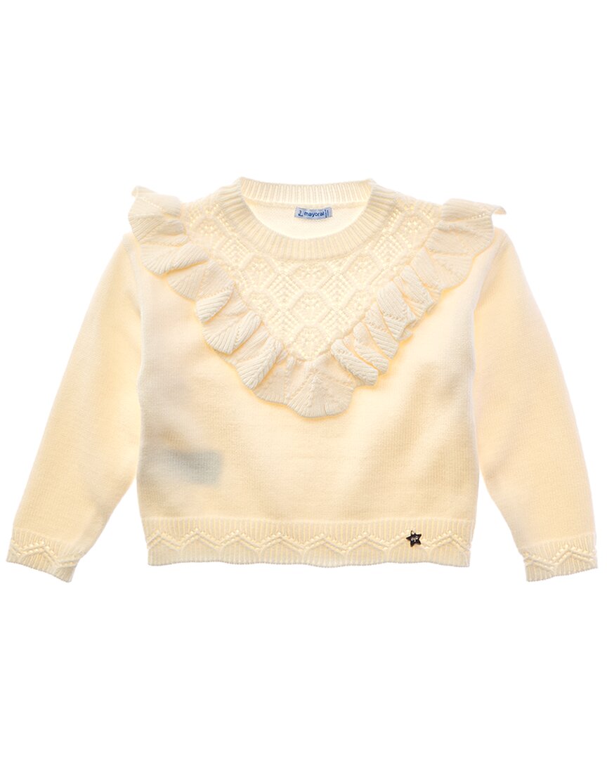Mayoral Openwork Knit Sweater
