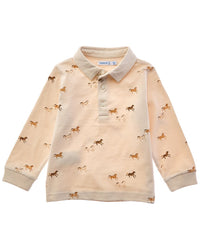 Mayoral Baby Printed Polo Shirt