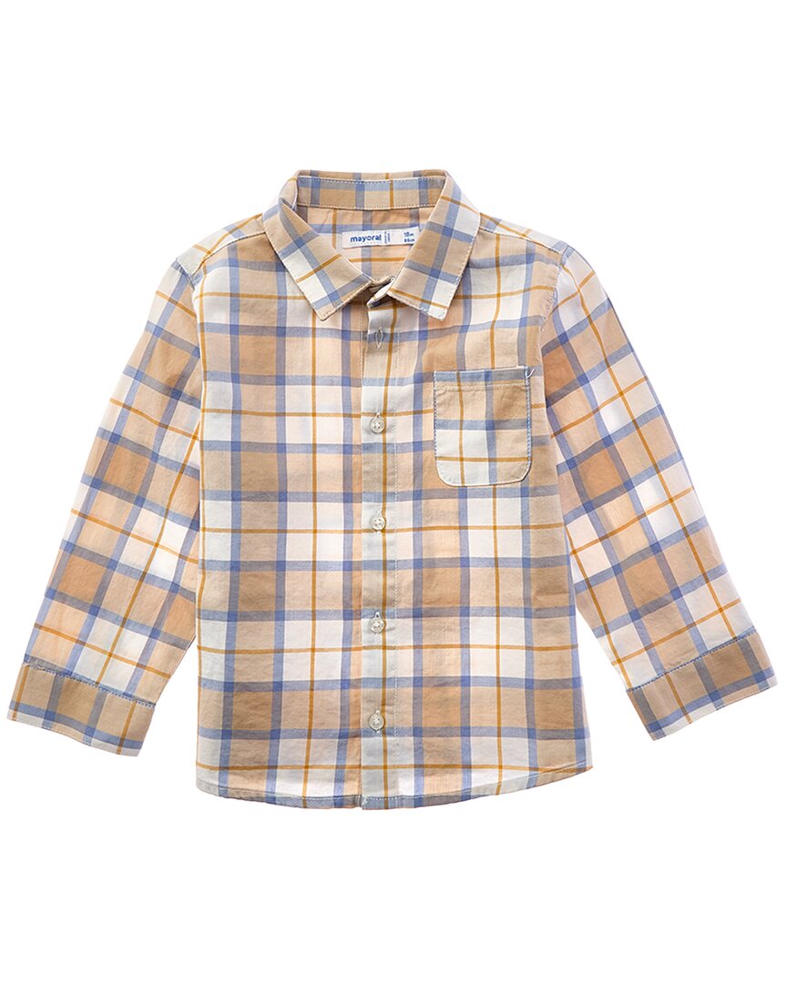 Mayoral Baby Checkered Shirt