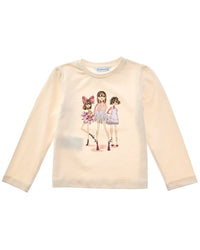 Mayoral Doll Motif Shirt