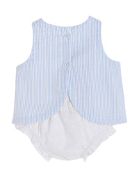 Babycottons 2Pc Top & Bloomer Set