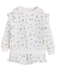 Babycottons 2Pc Printed Sweatshirt & Jogger