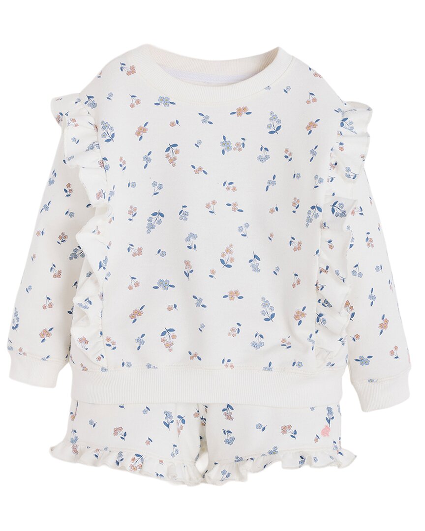 Babycottons 2Pc Printed Sweatshirt & Jogger