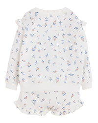 Babycottons 2Pc Printed Sweatshirt & Jogger