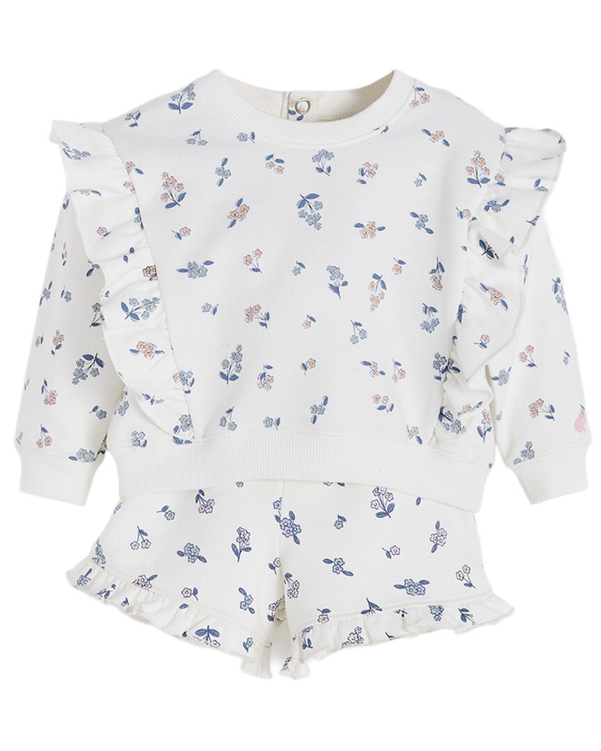 Babycottons 2Pc Printed Sweatshirt & Jogger