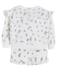 Babycottons 2Pc Printed Sweatshirt & Jogger