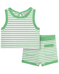 Habitual Habitual Novelty Knit Short Set
