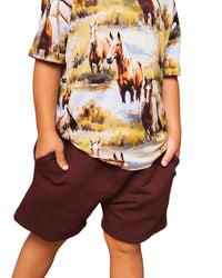 Bums & Roses Bums & Roses Horse Of Course Short Sleeve T-Shirt