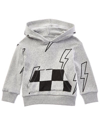 Chaser Blocked Checkered Bolts Hoodie