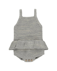 Quincy Mae Knit Ruffle Romper