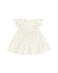 Quincy Mae Ruffle V Dress