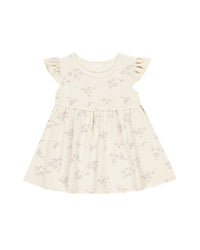 Quincy Mae Flutter Sleeve Dress
