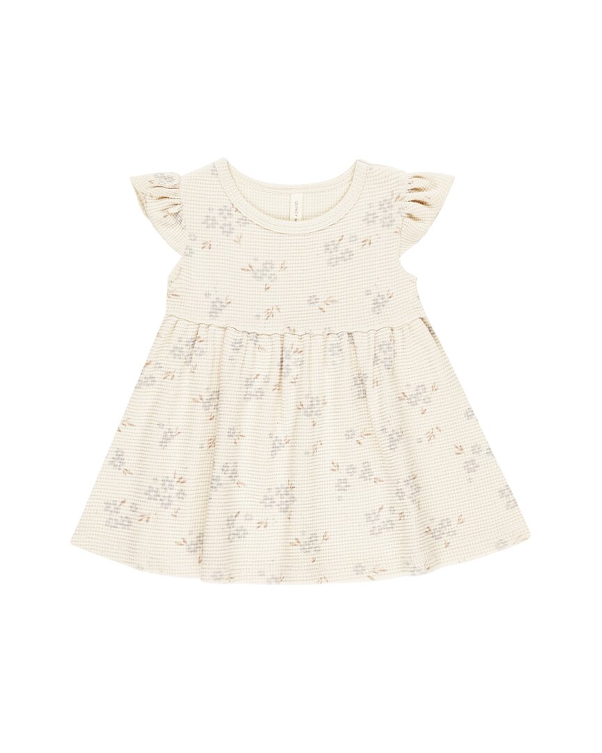 Quincy Mae Flutter Sleeve Dress