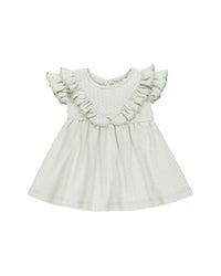 Quincy Mae Ruffle V Dress