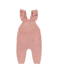 Quincy Mae Pointelle Knit Overall