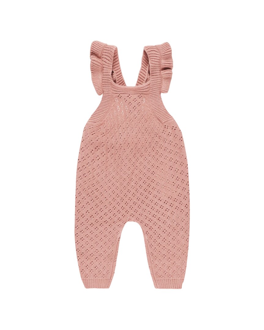 Quincy Mae Pointelle Knit Overall