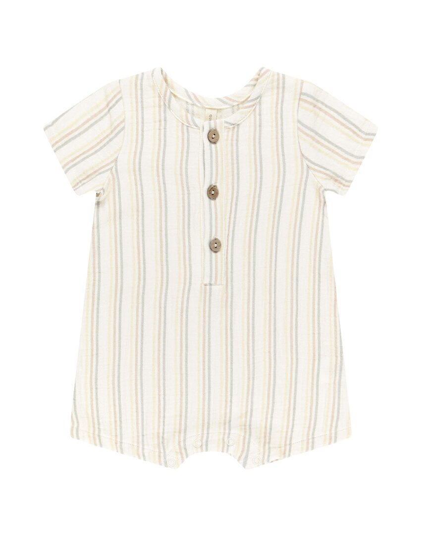 Quincy Mae Woven Romper