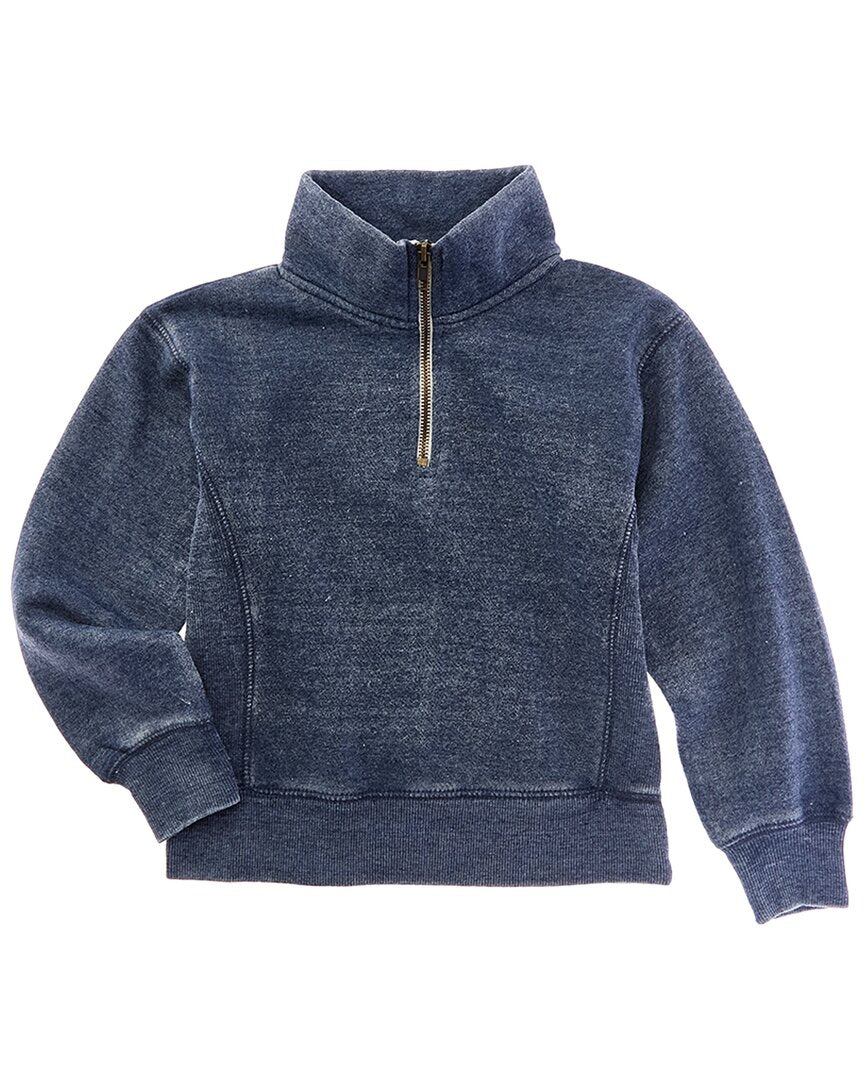 Vintage Havana Burnout 1/4-Zip Pullover