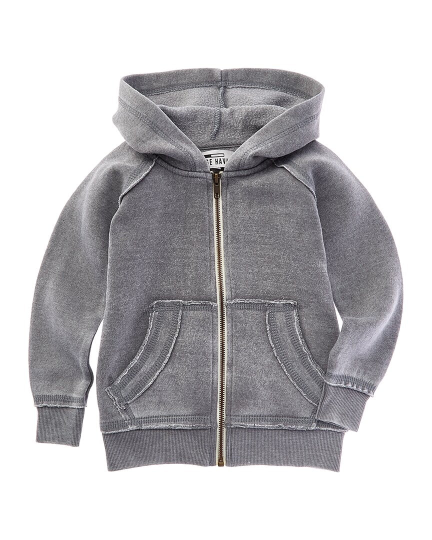 Vintage Havana New Burnout Full Zip Hoodie