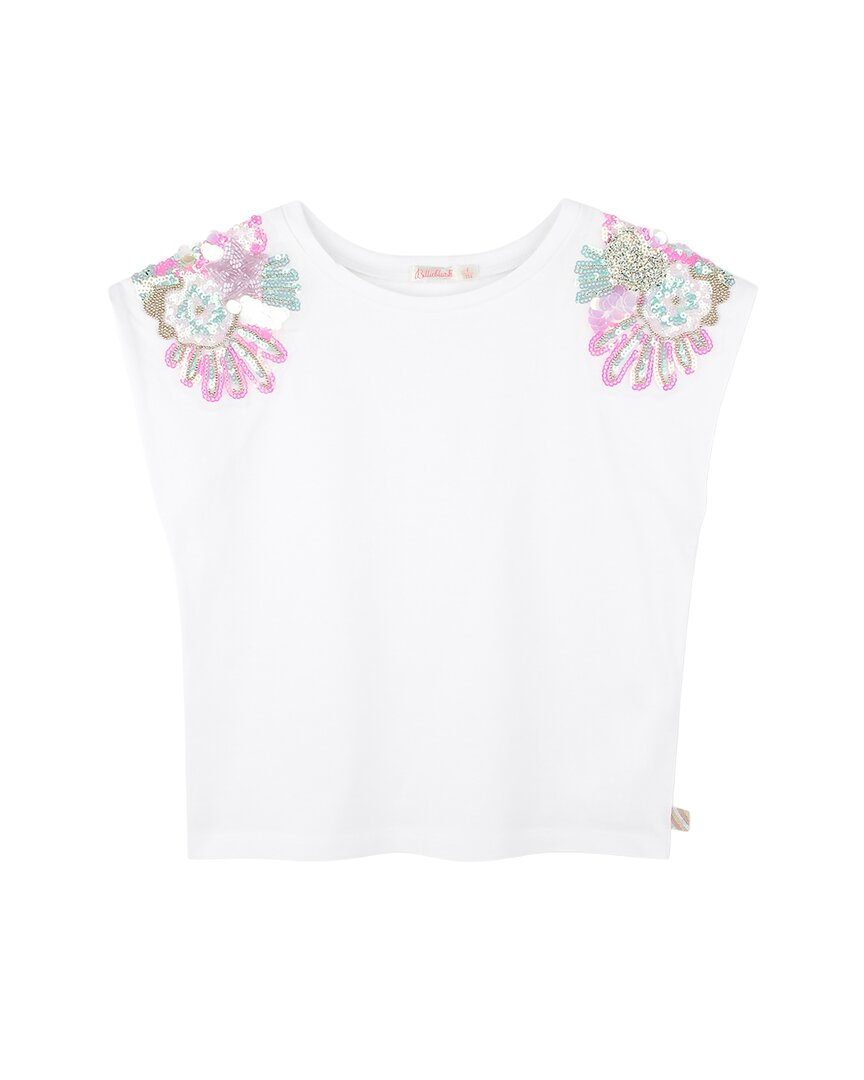 Billieblush Shoulder Embellished T-Shirt