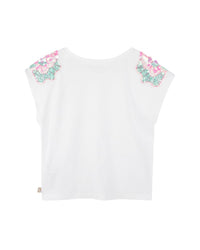 Billieblush Shoulder Embellished T-Shirt