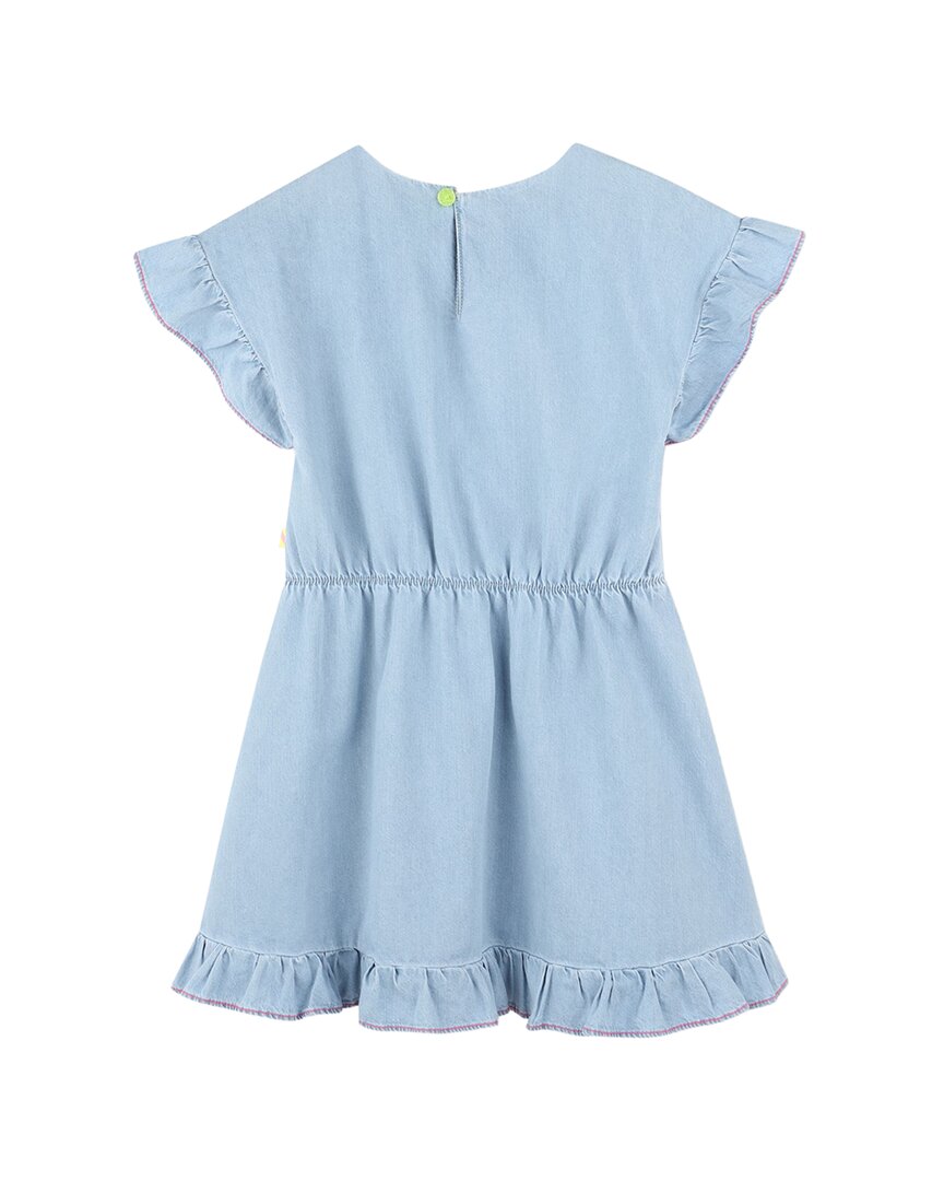 Billieblush Denim Embroidered Dress