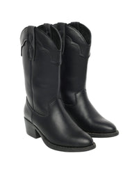 Rylee + Cru Collective Leather Western Boot